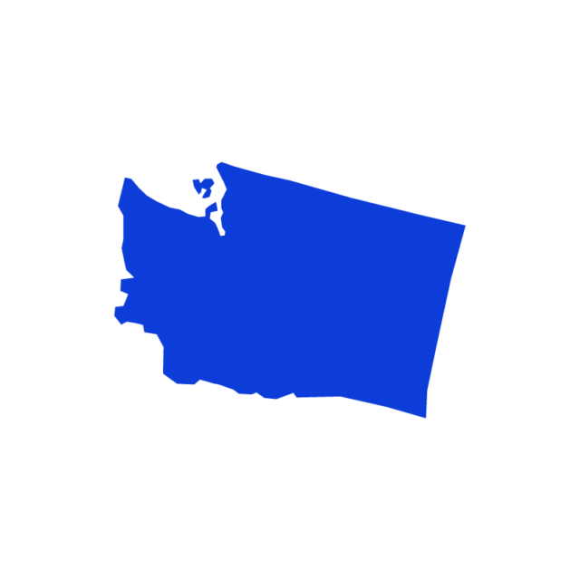 Washington state outline